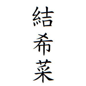 結希菜ちゃんの名前の画数の意味 読み方 無料 赤ちゃん名づけ 子供の名付け実績no 1 400万人の妊婦さんが利用